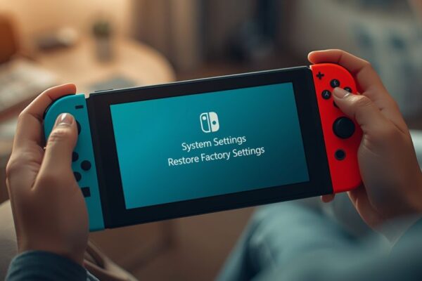how to factory reset switch